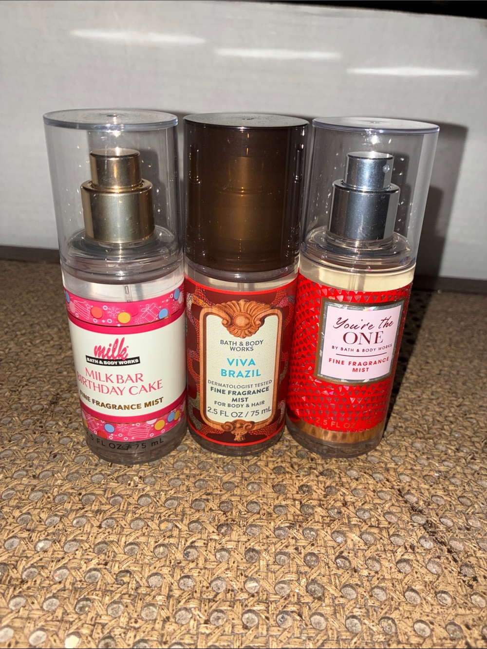 Bath & Body Works Trio Fine Fragrance Mists 🆕